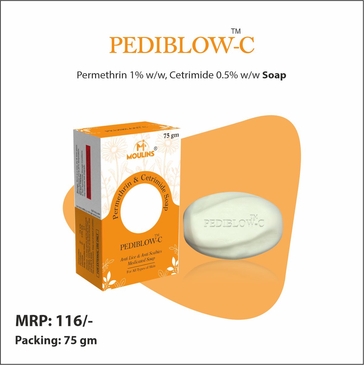 PEDIBLOW-C SOAP 75 GM