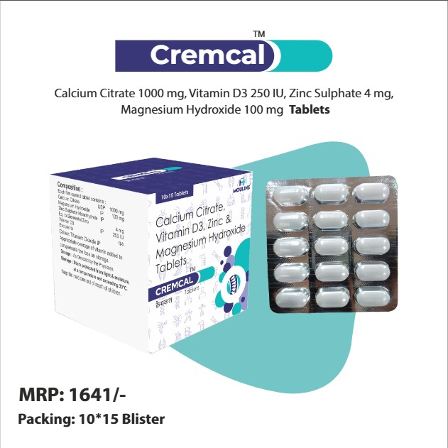 CREMCAL TAB 10*15