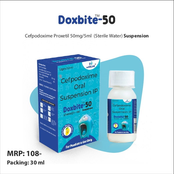 DOXBITE-50 DRY SYP 15GM/30ML