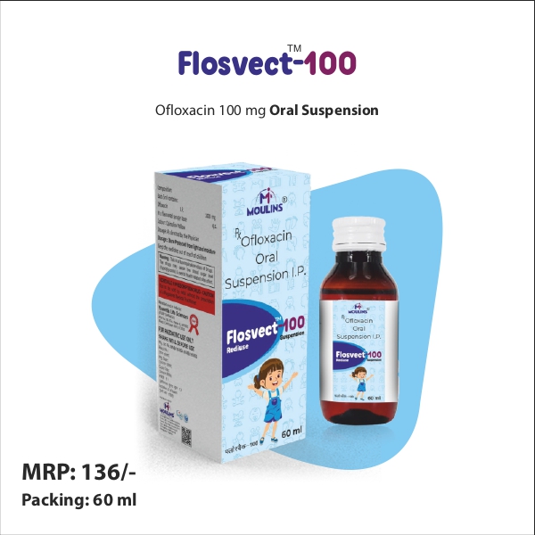 FLOSVECT-100 SUSP 60 ML