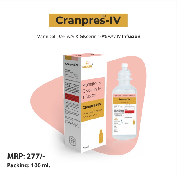 CRANPRES-IV INFUSION 100 ML