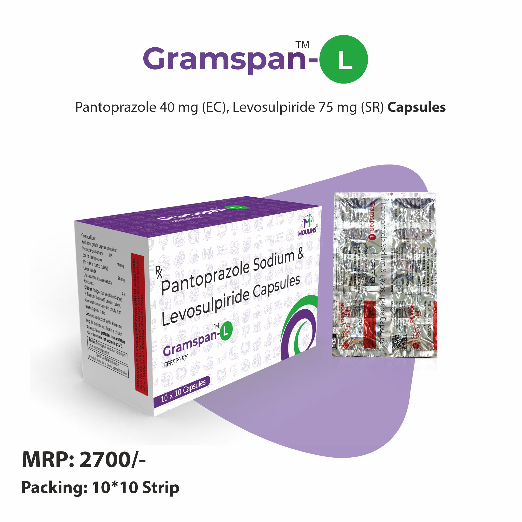 GRAMSPAN-L CAP 10*10