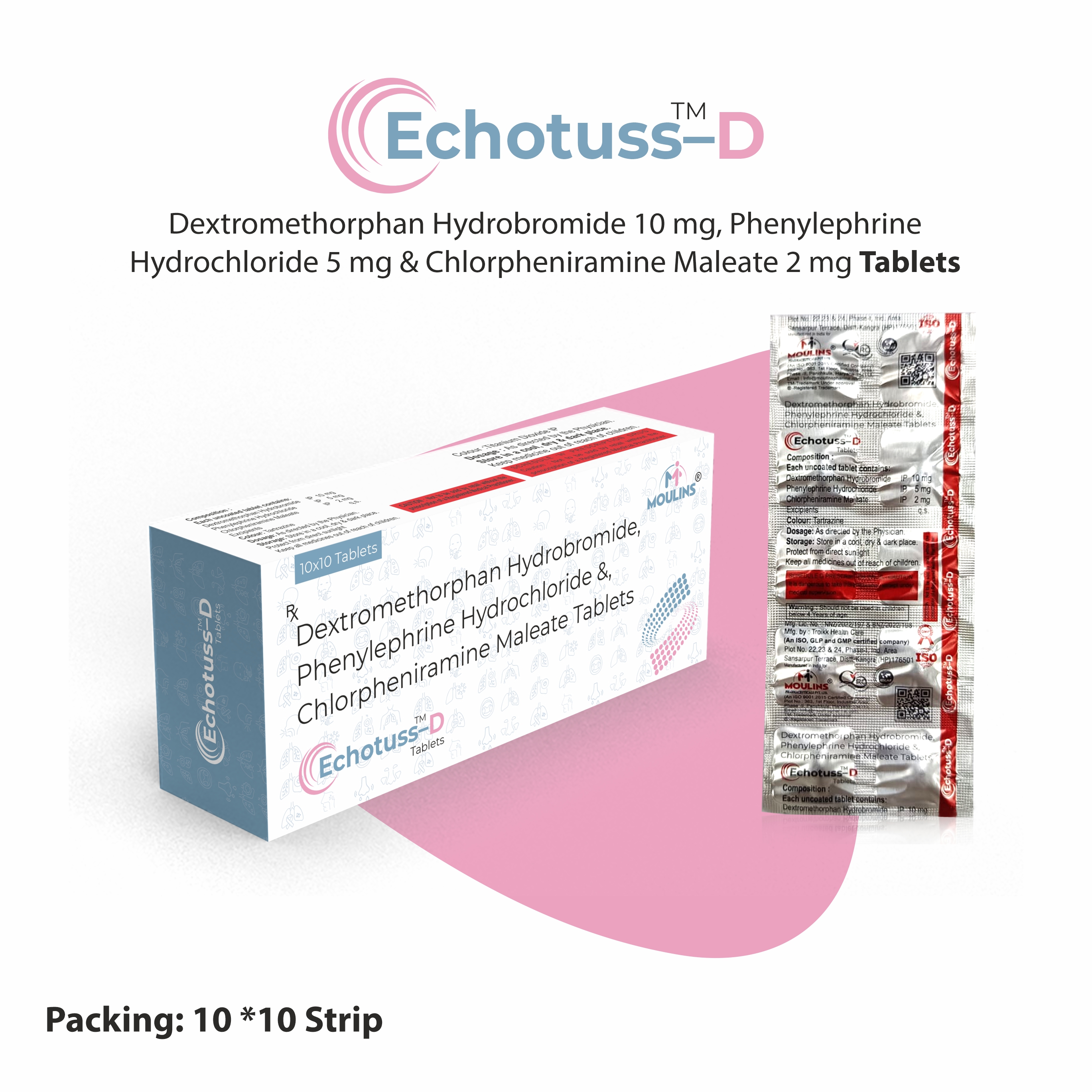 ECHOTUSS-D TAB 10*10