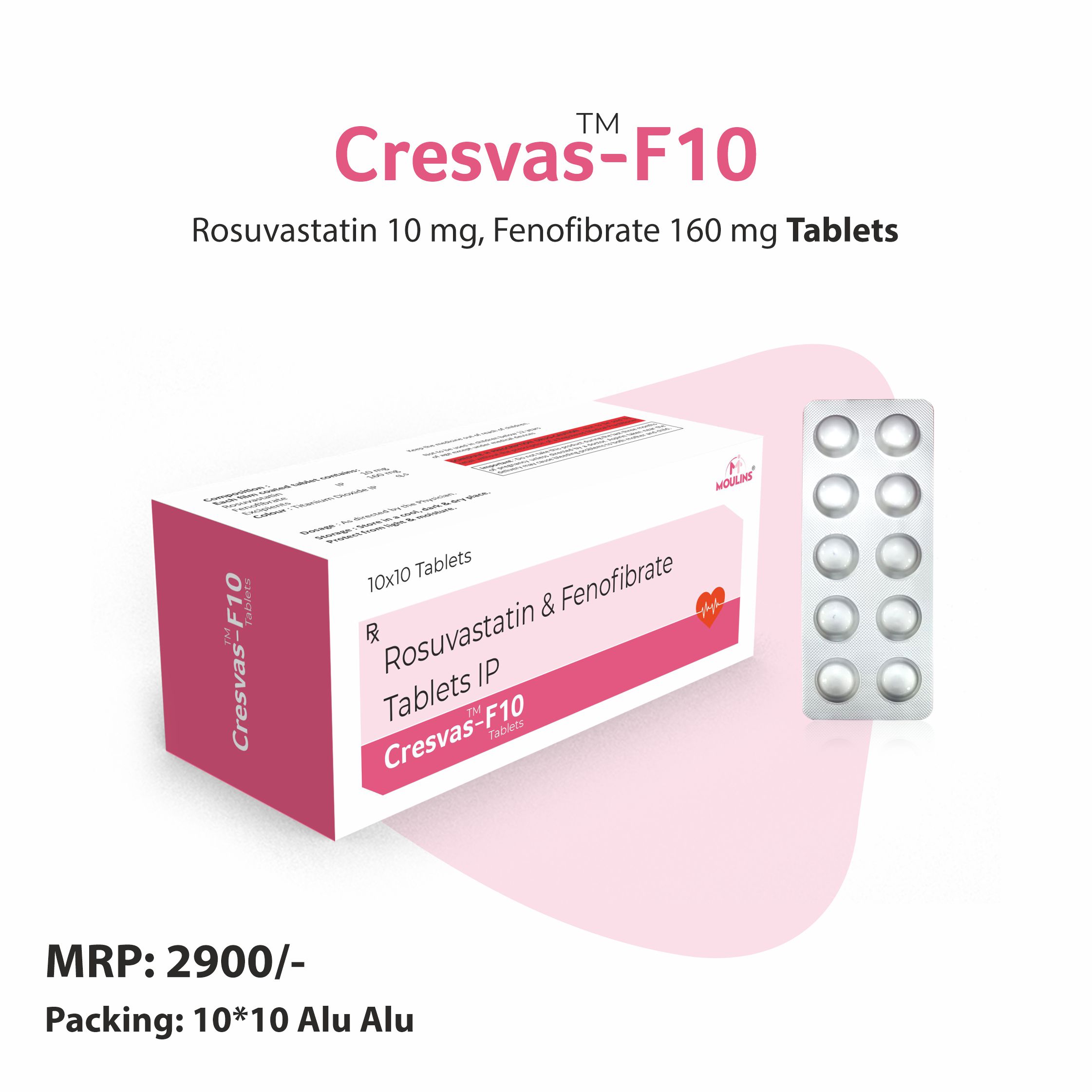 CRESVAS-F10 TAB 10*10