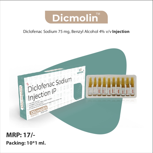 DICMOLIN INJ 10*1ML