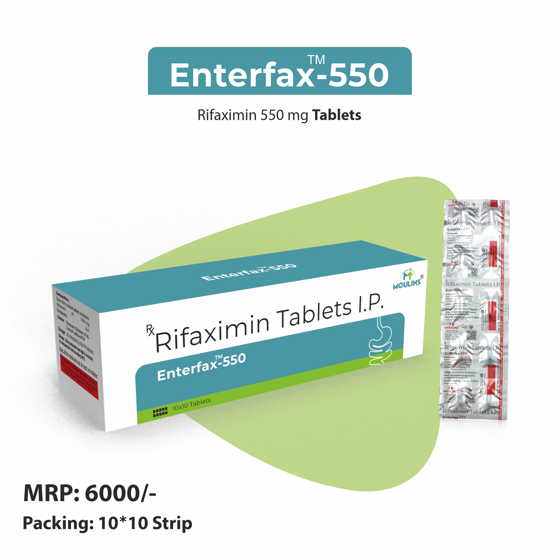 ENTERFAX-550 TAB 10*10