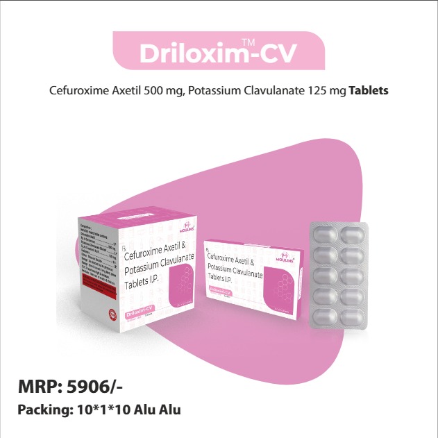 DRILOXIM-CV TAB 10*1*10