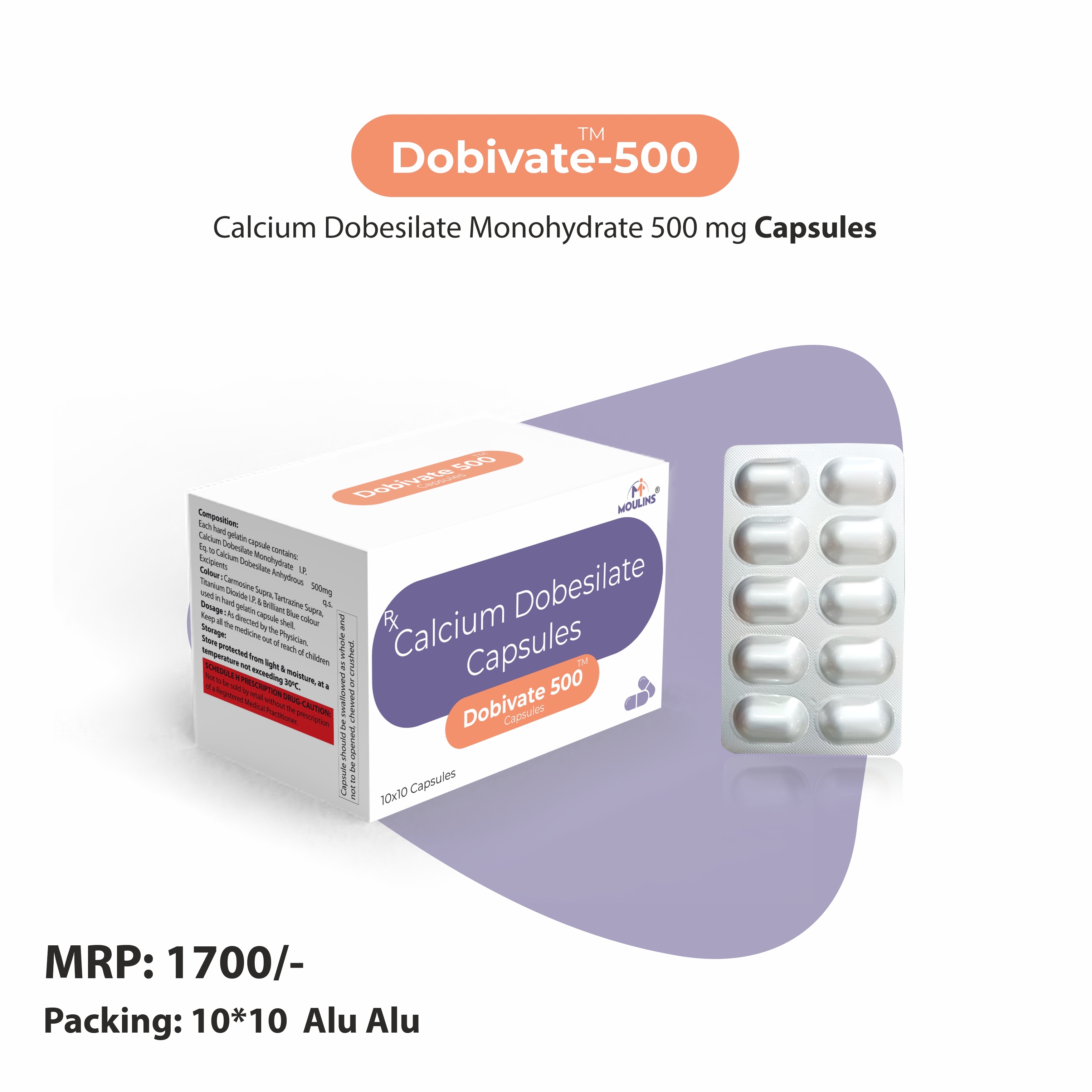 Dobivate-500 Cap 10*10