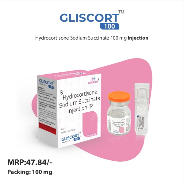 GLISCORT-100 INJ 100 MG/VIAL