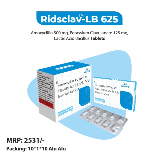 RIDSCLAV-LB 625 TAB 10*1*10