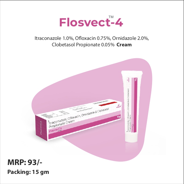 FLOSVECT-4 CREAM 15 GM