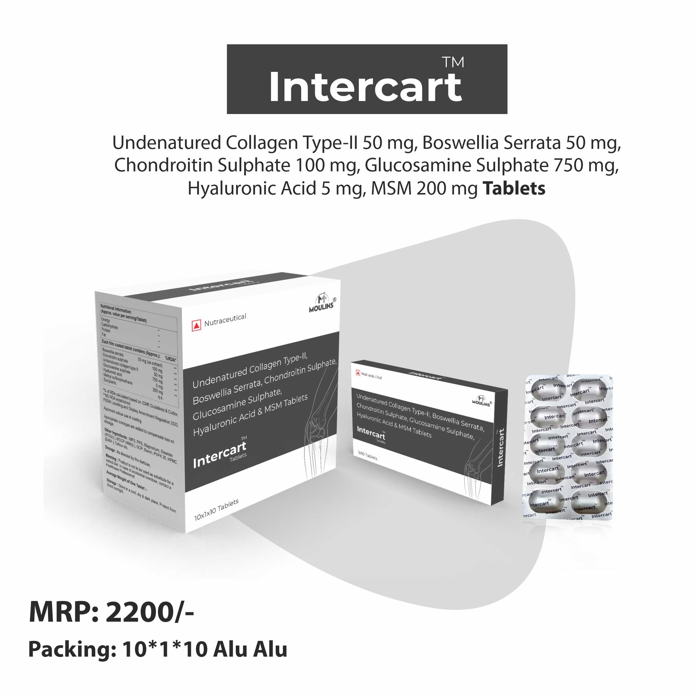 Intercart Tab 10*1*10