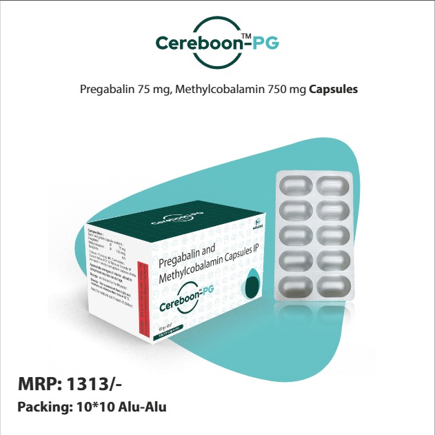 CEREBOON-PG CAP 10*10