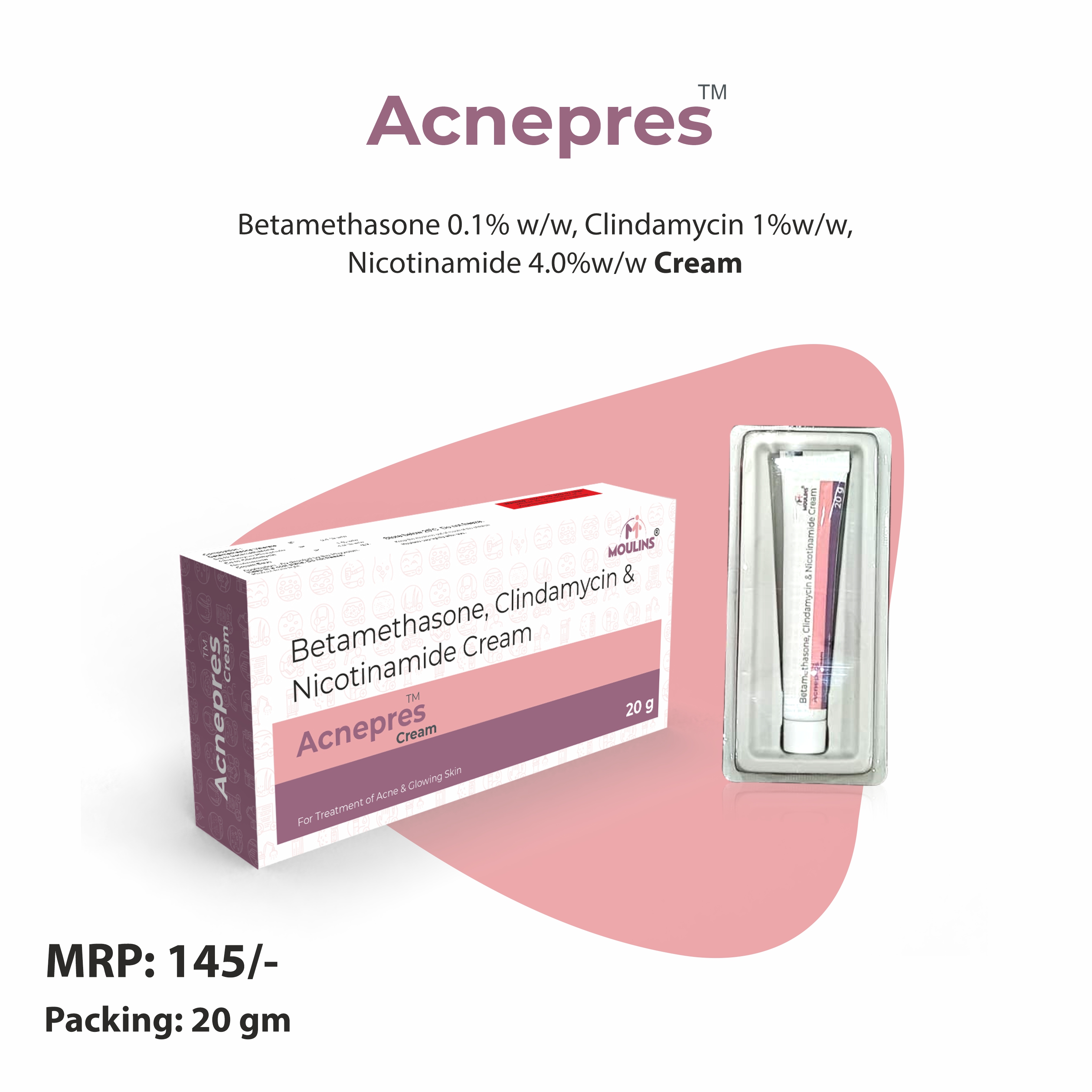 ACNEPRES CREAM 20 GM