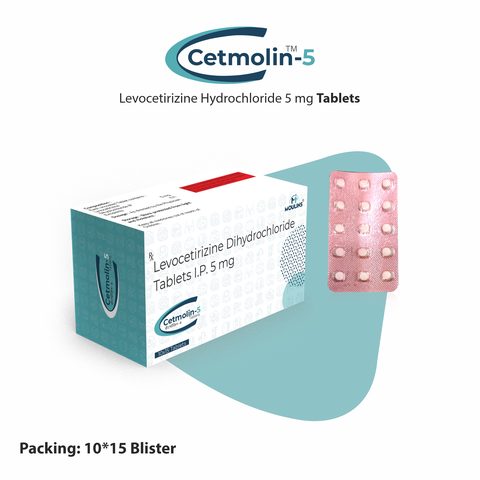 CETMOLIN-5 TAB 10*15