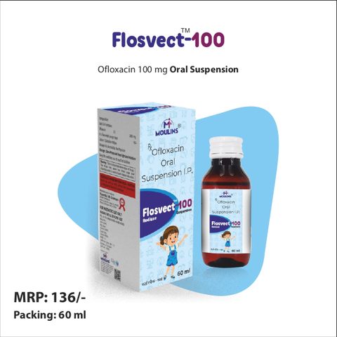 FLOSVECT-100 SUSP 60 ML