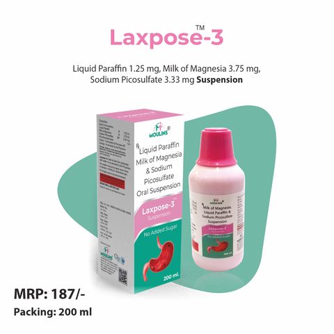 LAXPOSE-3 SUSP 200 ML