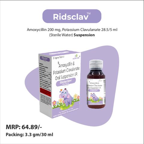 RIDSCLAV DRY SYP 30 ML