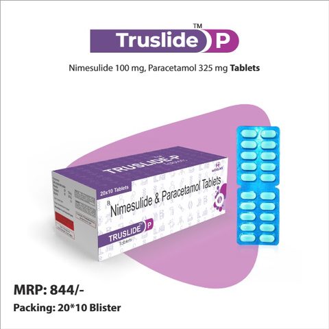 TRUSLIDE-P TAB BLUE 20*10