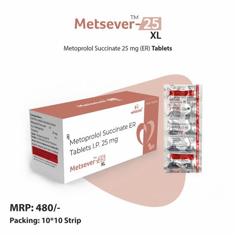Metsever-25 XL Tab 10*10
