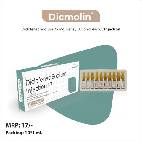 DICMOLIN INJ 10*1ML