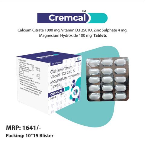 CREMCAL TAB 10*15