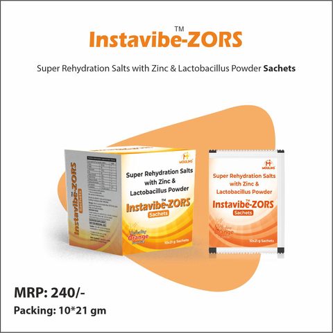 INSTAVIBE-ZORS SACHET 21G*10