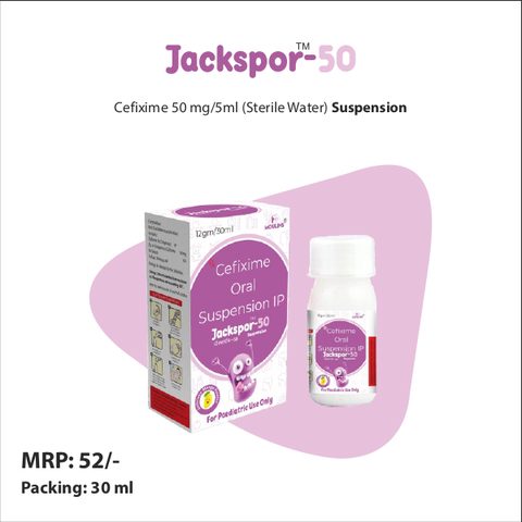 JACKSPOR-50 DRY SYP 15GM/30ML