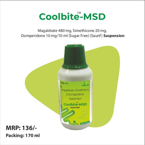 COOLBITE-MSD SUSP 170 ML
