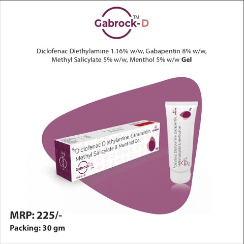 GABROCK-D GEL 30 GM