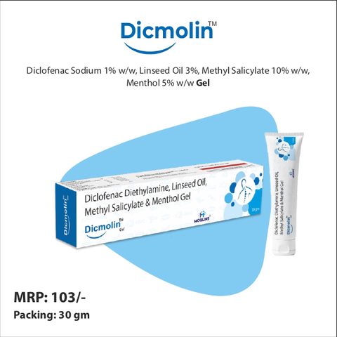 DICMOLIN GEL 30 GM