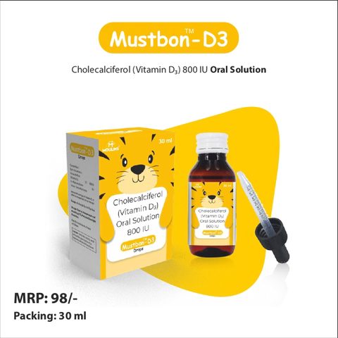 MUSTBON-D3 DROPS 30 ML