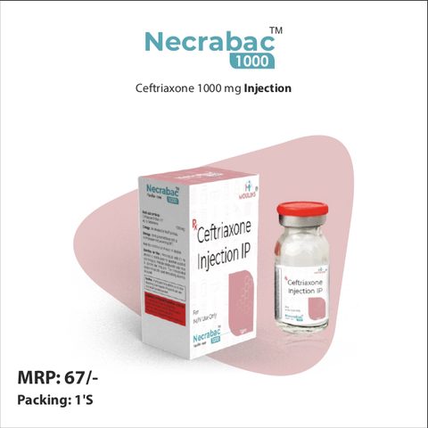 NECRABAC-1000 INJ 1 GM