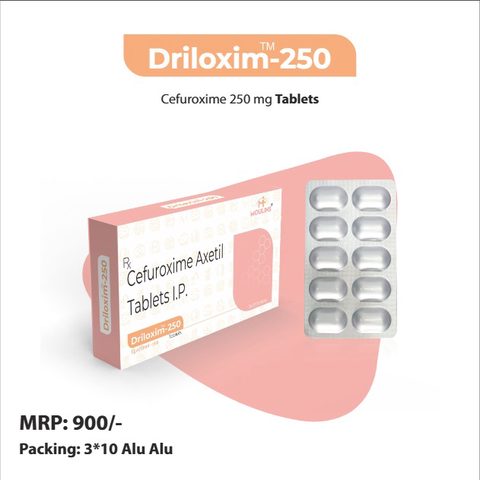 DRILOXIM-250 TAB 3*10