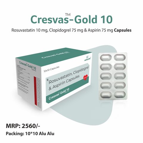 CRESVAS-GOLD 10 CAP 10*10