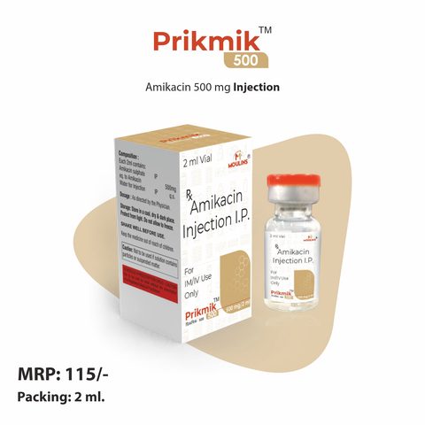 PRIKMIK-500 INJ 2 ML