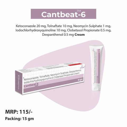 CANTBEAT-6 CREAM 15 GM